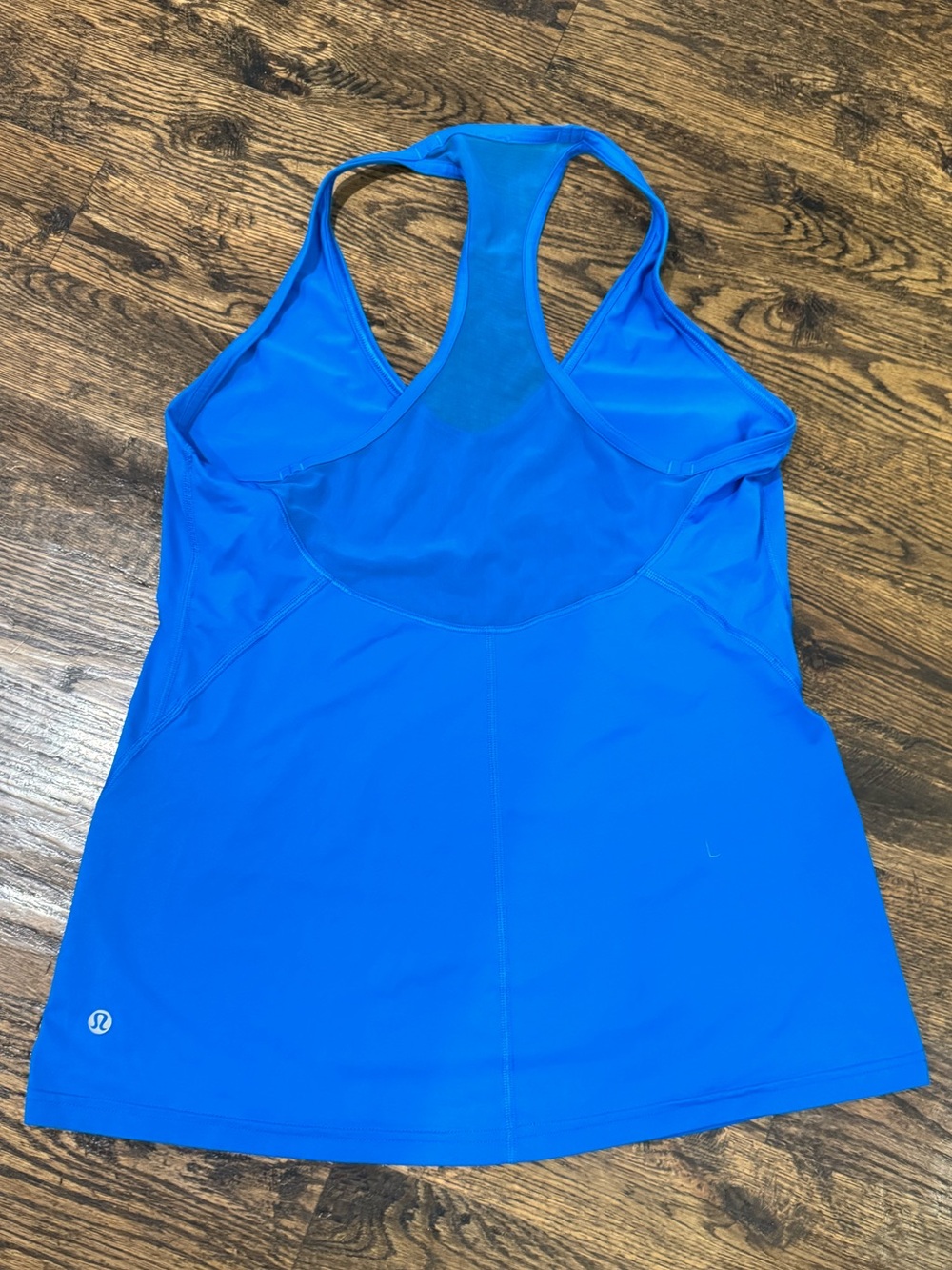 lululemon athletica Bright Blue Racerback Tank Top